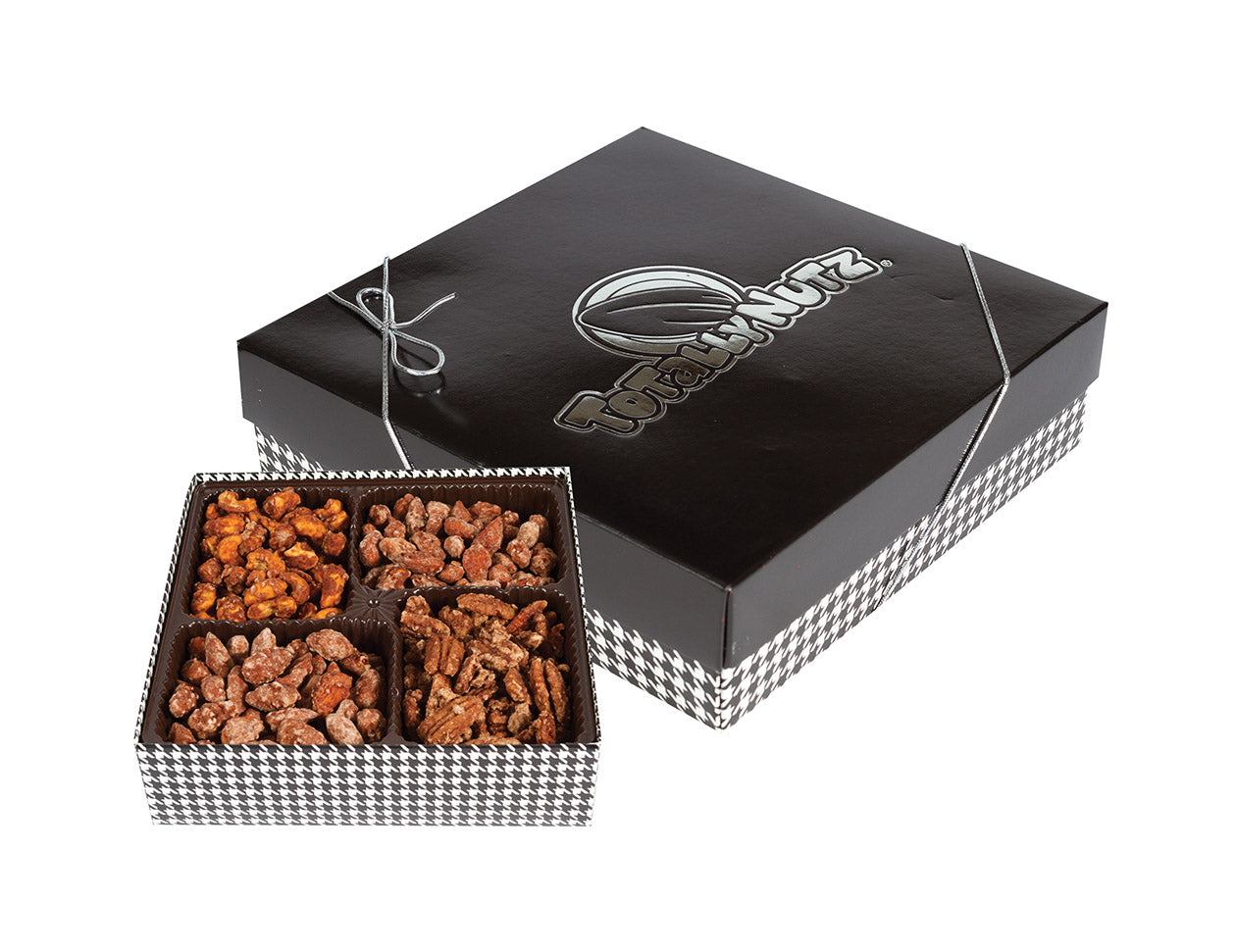 Signature Cinnamon Glazed Nuts Box - All 3, Choose 1 Extra